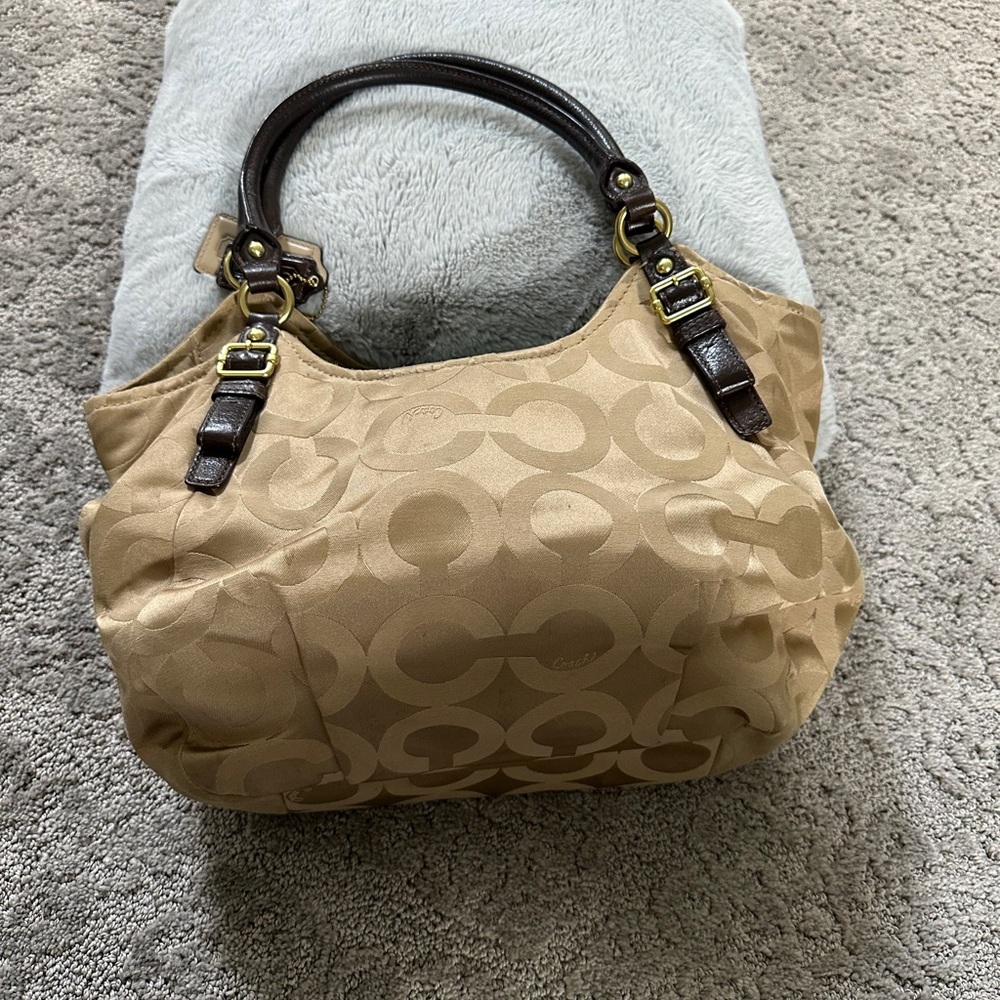 Coach Hobo Bag- Used Like New W Duster Bag